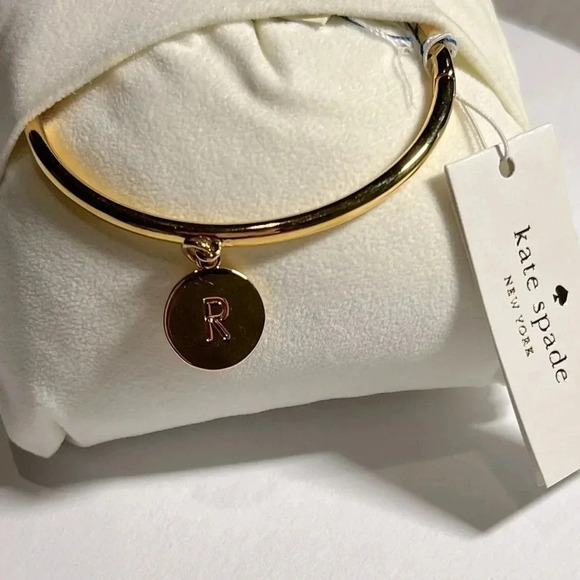 Kate Spade One in a Million Bangle Initial R nwt - Picture 2 of 8